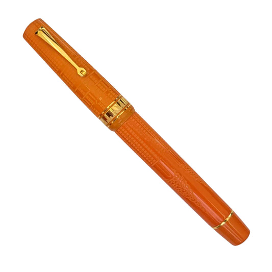 ASC Bologna Extra "I Love New York" Chrysler Building Chased Orange Ebonite Gold