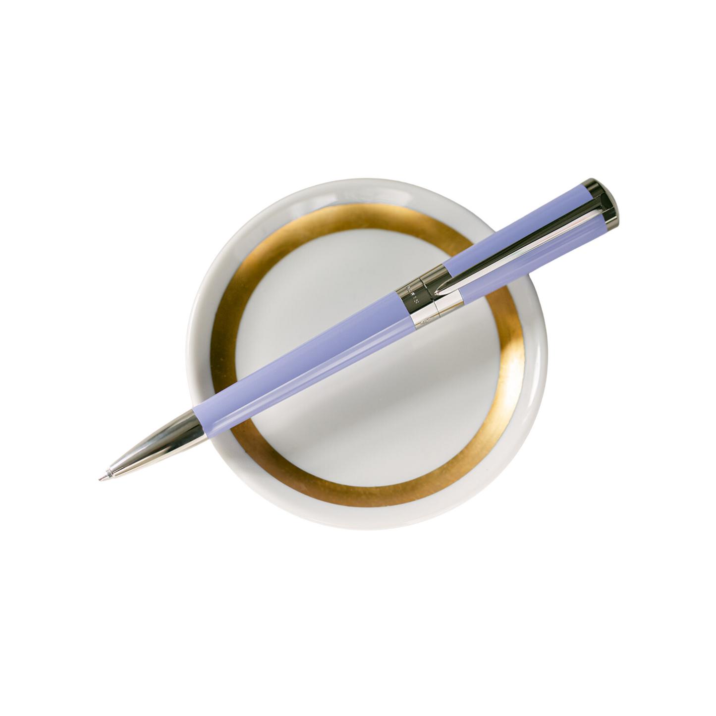S.T. Dupont Liberte Ballpoint Lavender and Palladium - Ballpoint