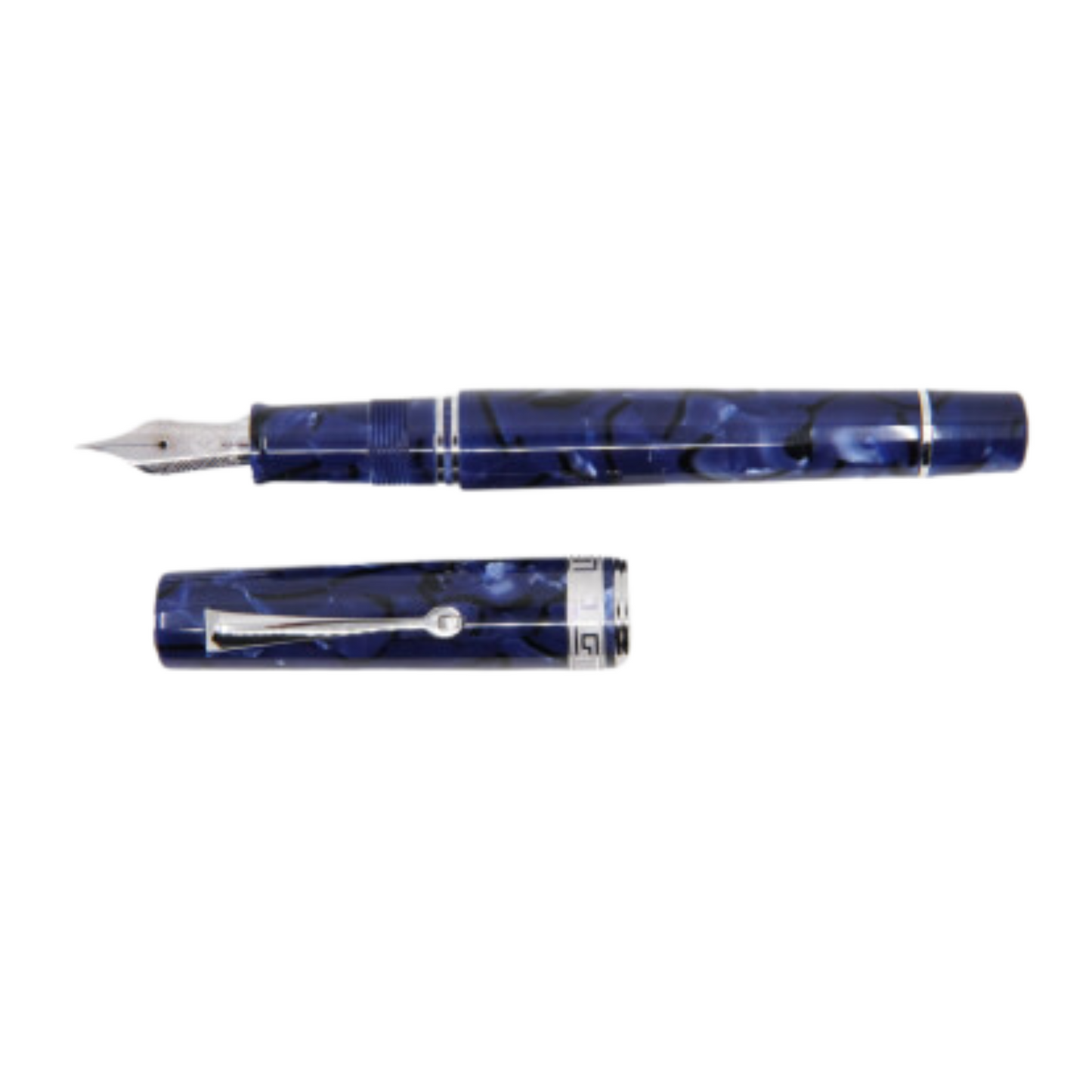 ASC Bologna Medio Blue La Royale Celluloid Rhodium