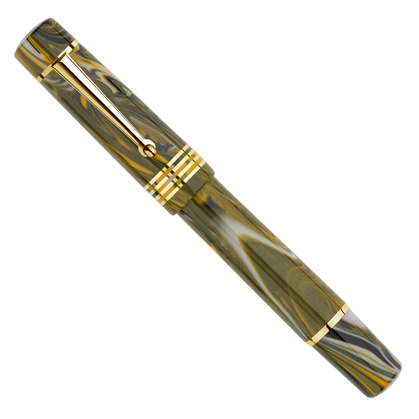 Delta Neo Gallery Marigold Gold Trim - Fountain Pen