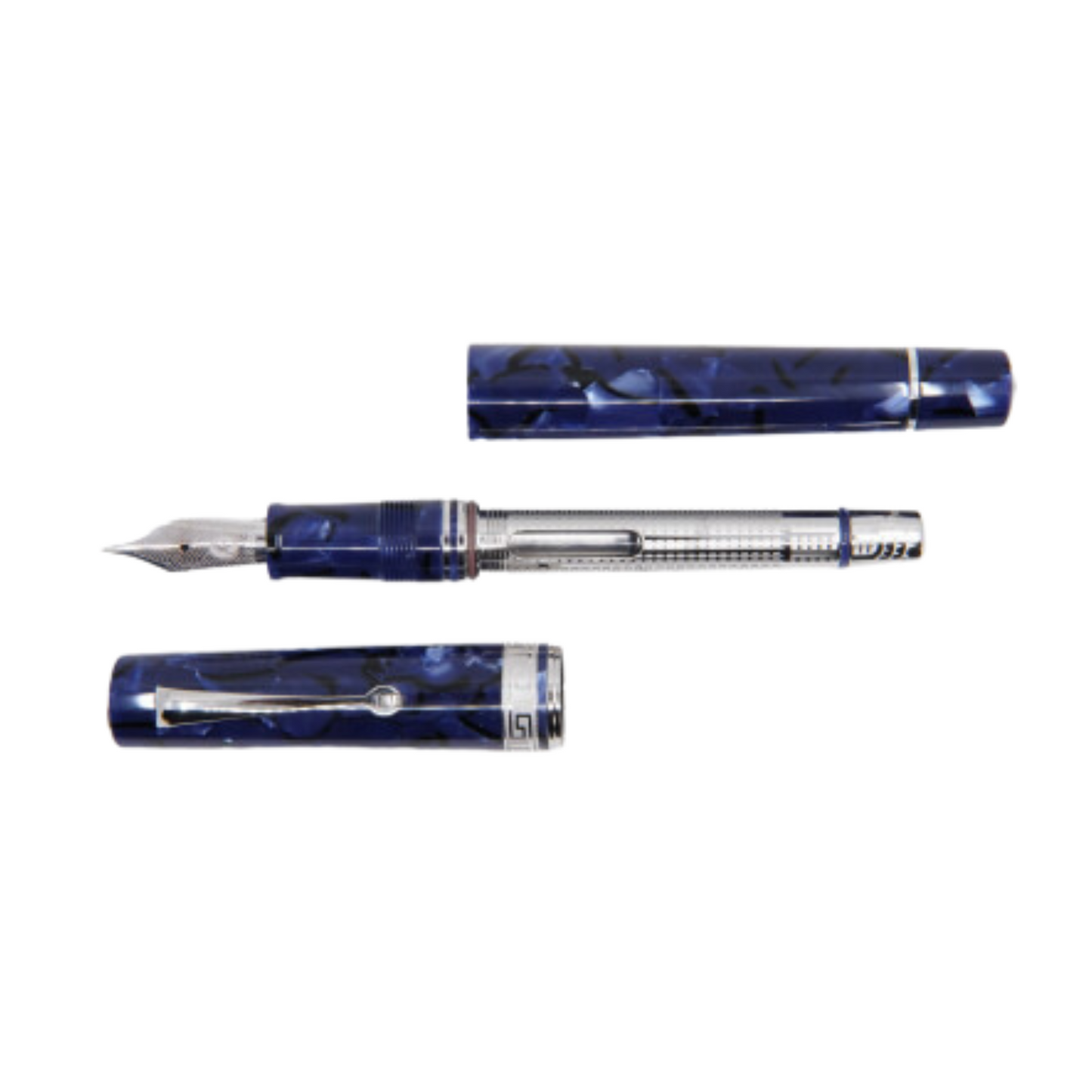 ASC Bologna Medio Blue La Royale Celluloid Rhodium