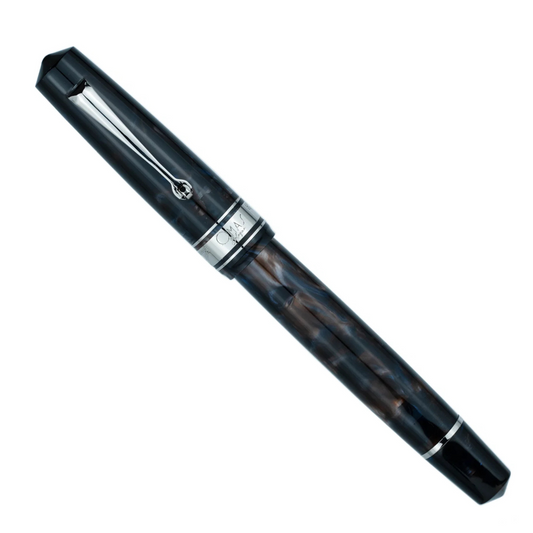 OMAS Bologna: Galassia Fountain Pen (Silver Trim)