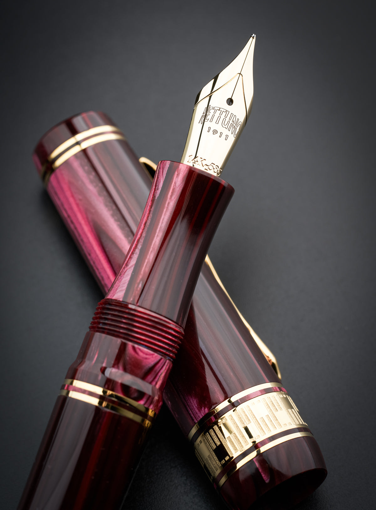 Nettuno Superba Ruby Celluloid Limited Edition