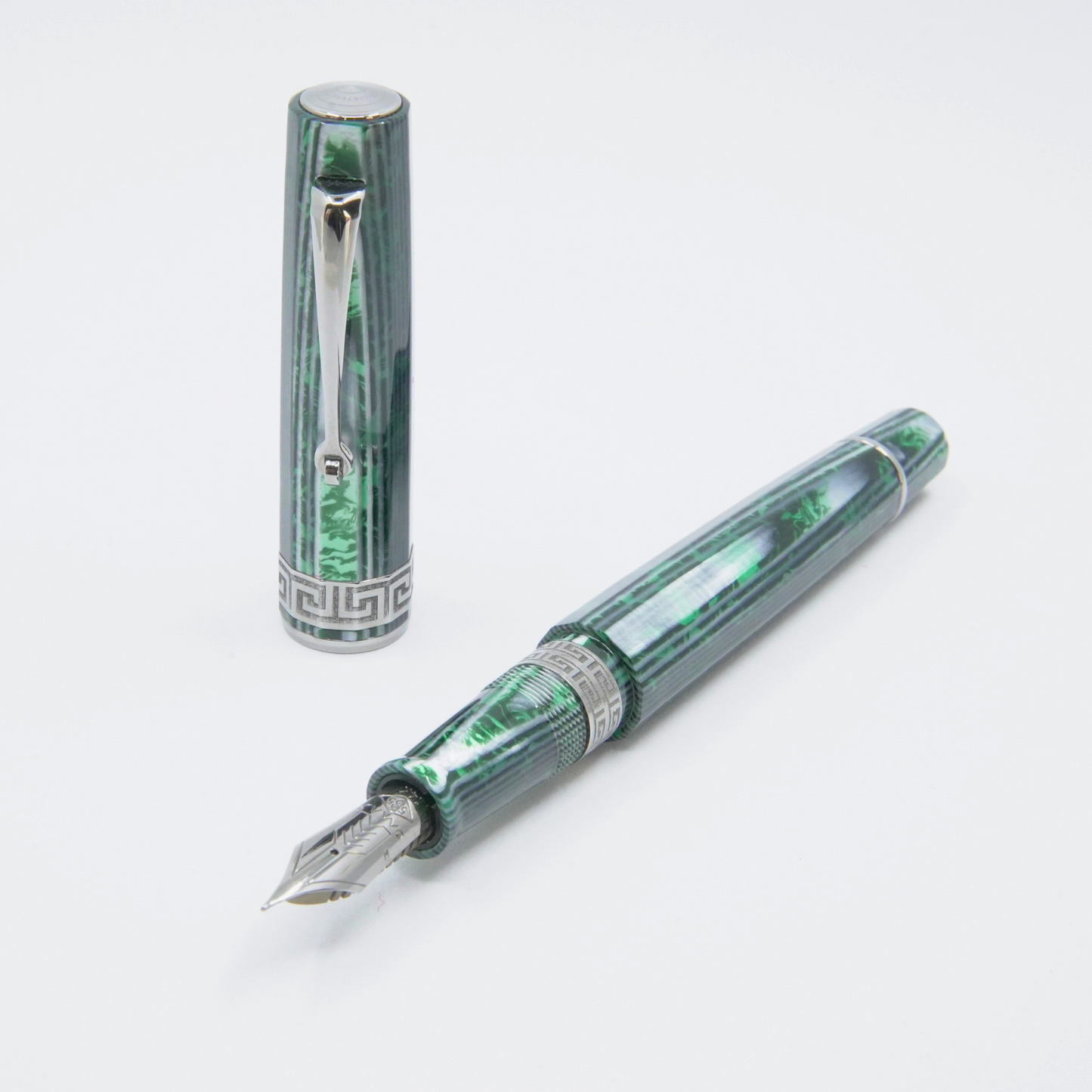 OMAS Paragon Arco Green Fountain Pen (Nibs.com 28th Anniversary)
