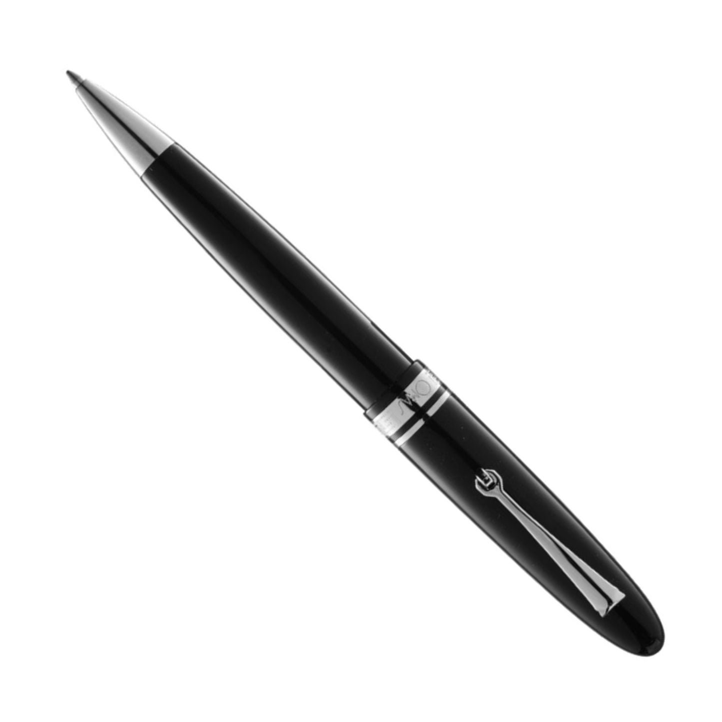 OMAS Ogiva Nera Rhodium - Ballpoint
