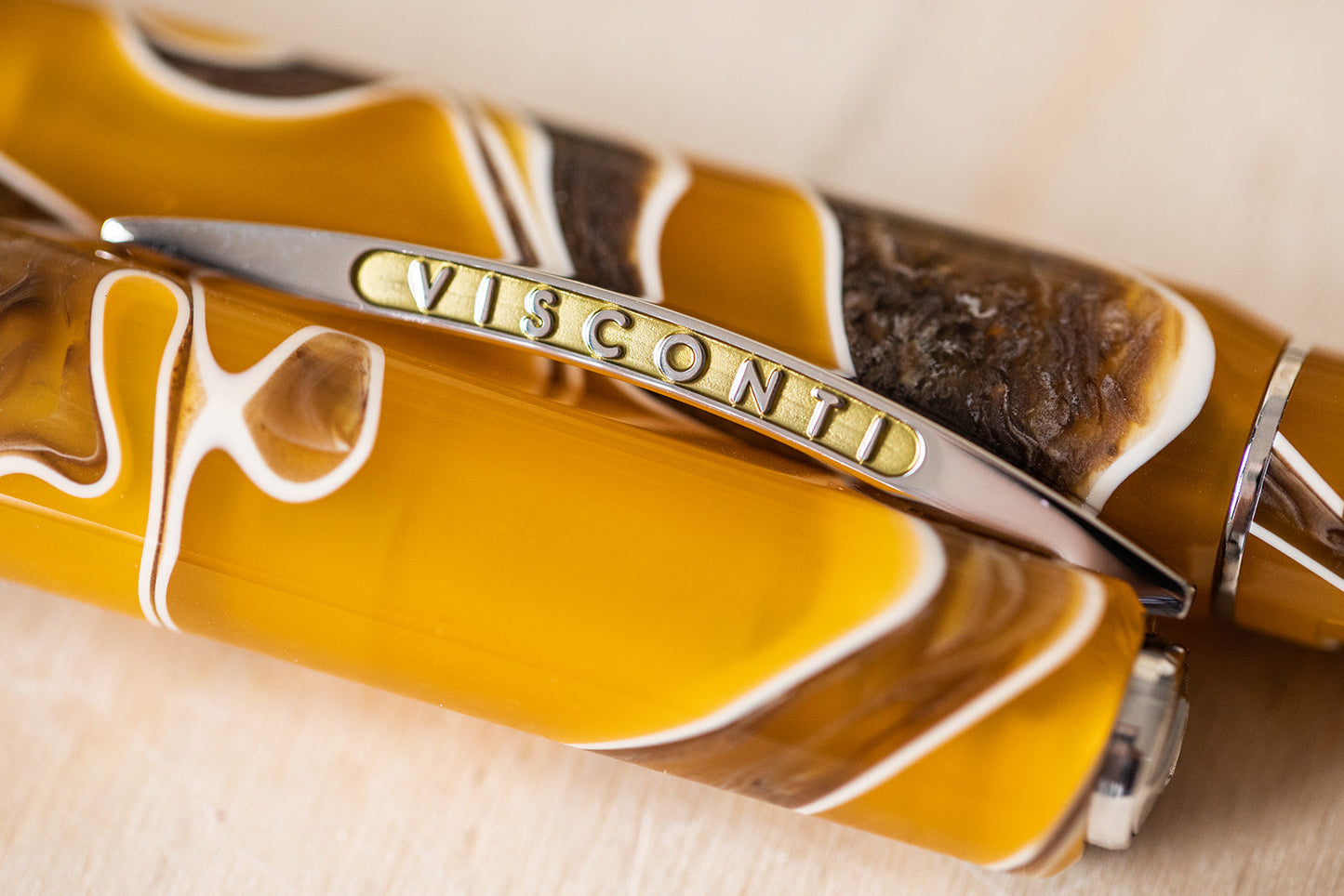 Visconti Opera Master Savanna w/Palladium Trim- Fountain Pen