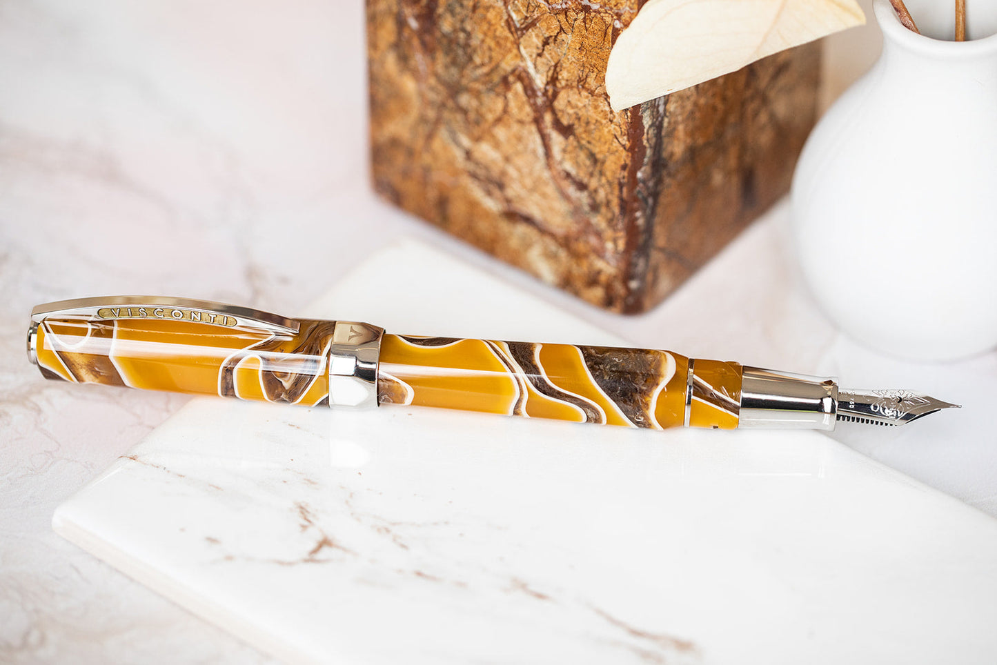 Visconti Opera Master Savanna w/Palladium Trim- Fountain Pen