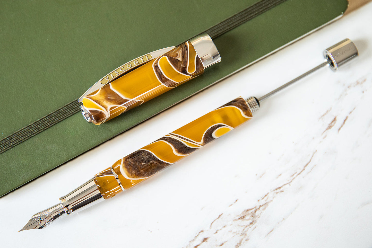 Visconti Opera Master Savanna w/Palladium Trim- Fountain Pen