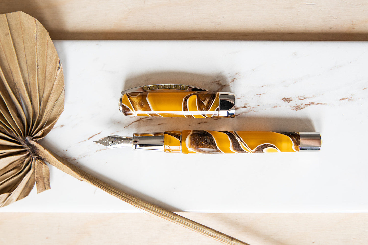 Visconti Opera Master Savanna w/Palladium Trim- Fountain Pen