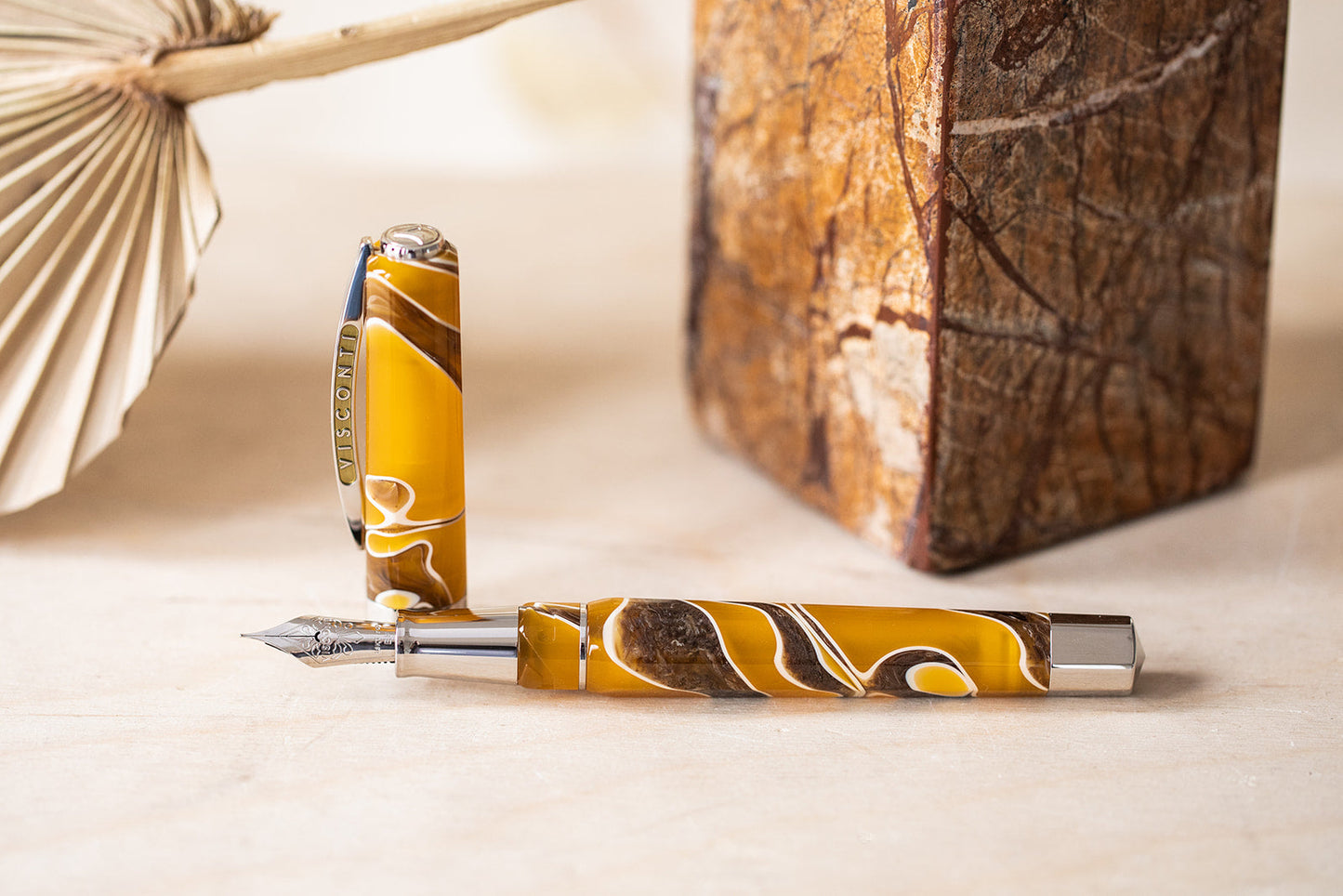 Visconti Opera Master Savanna w/Palladium Trim- Fountain Pen