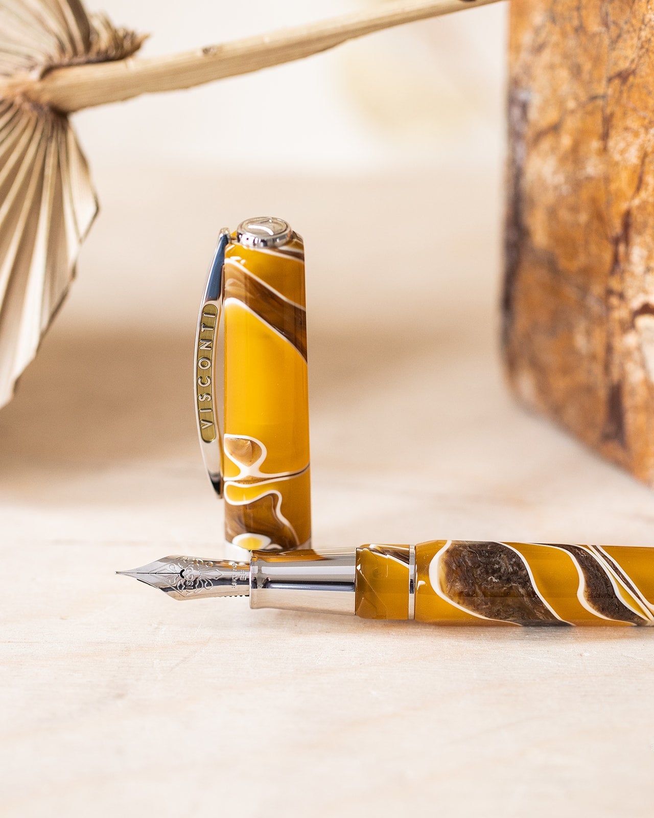 Visconti Opera Master Savanna w/Palladium Trim- Fountain Pen