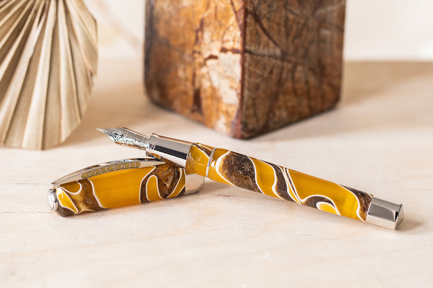 Visconti Opera Master Savanna w/Palladium Trim- Fountain Pen
