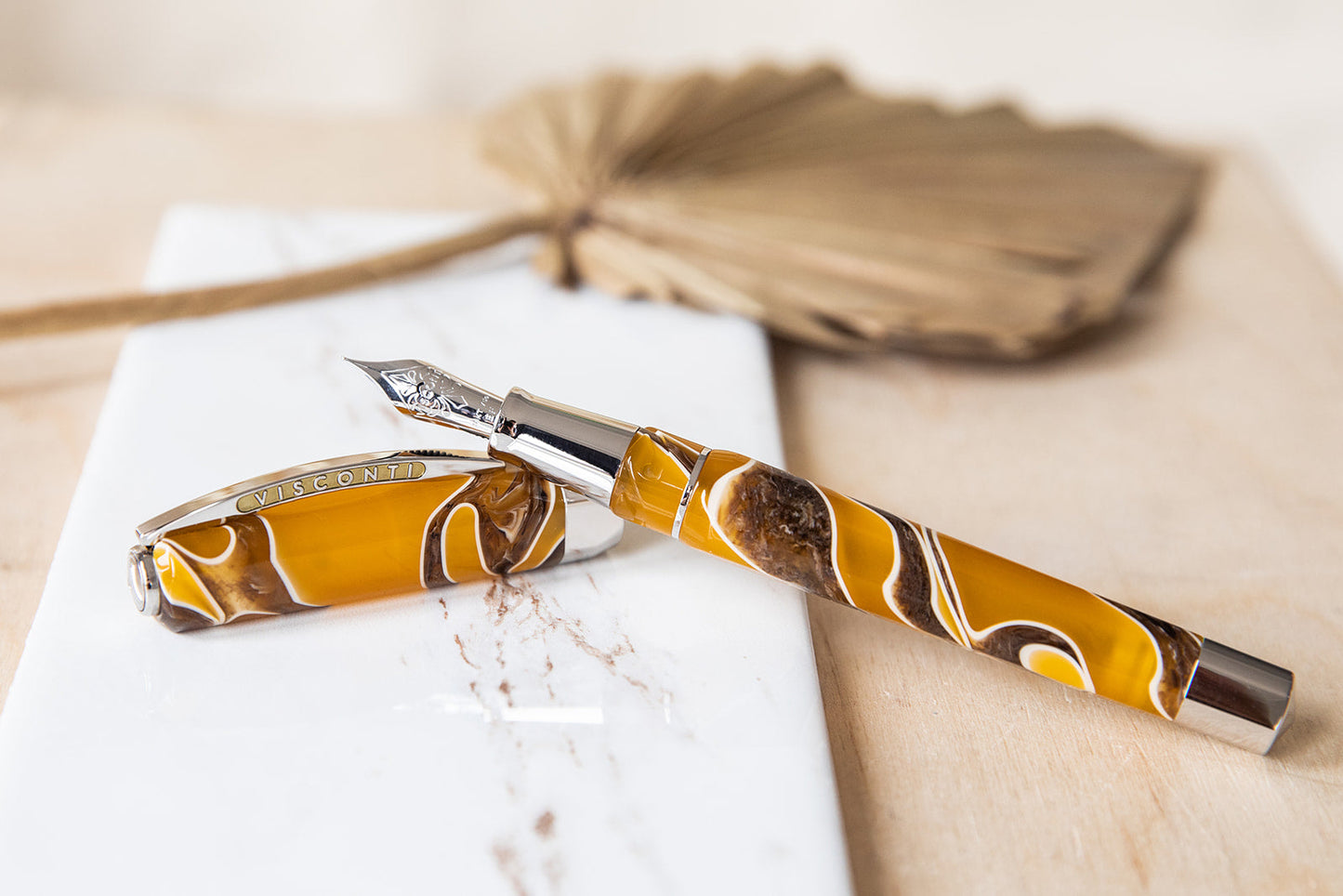 Visconti Opera Master Savanna w/Palladium Trim- Fountain Pen
