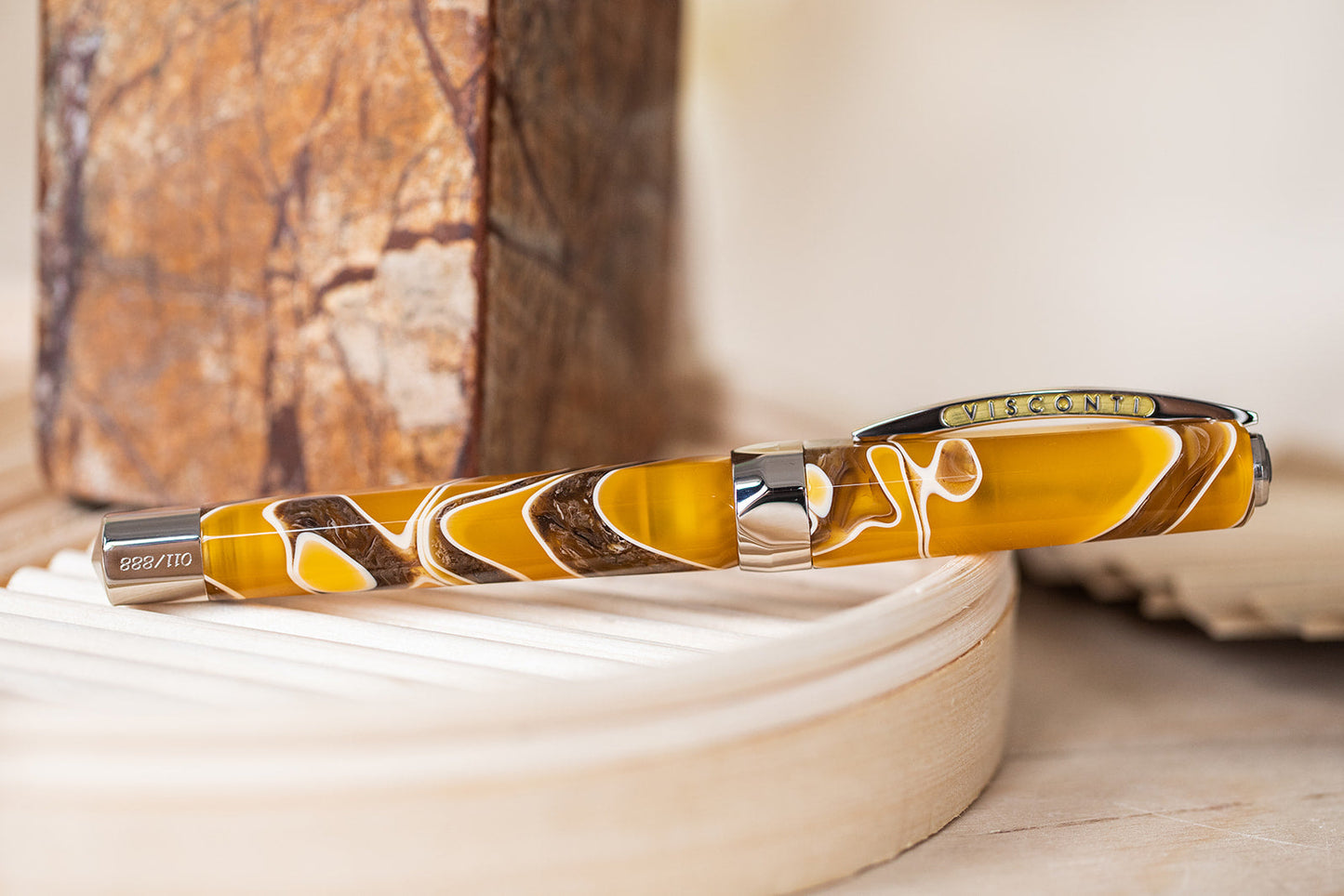 Visconti Opera Master Savanna w/Palladium Trim- Fountain Pen