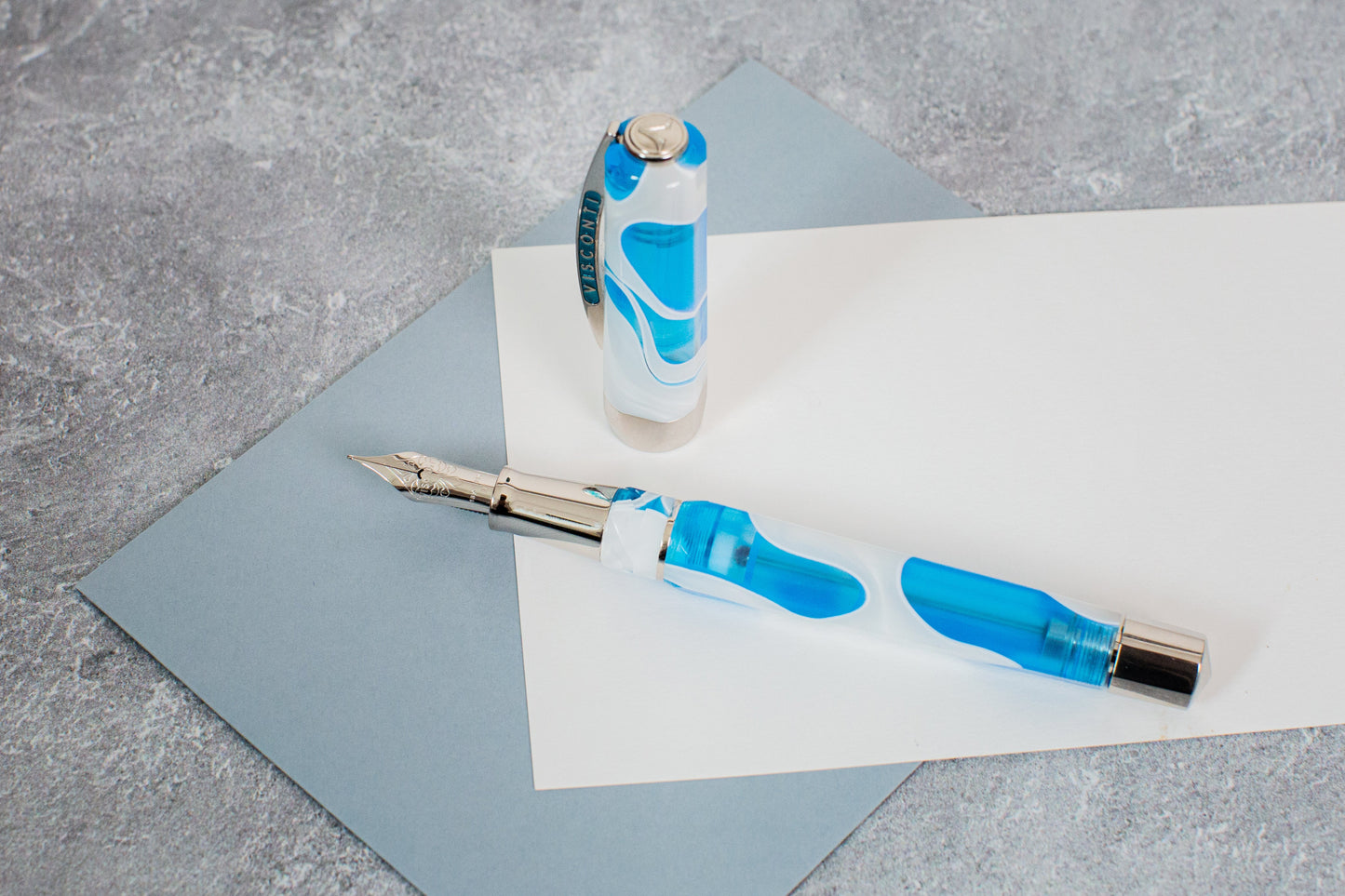 Visconti Opera Master Antarctica w/Palladium Trim - Fountain Pen