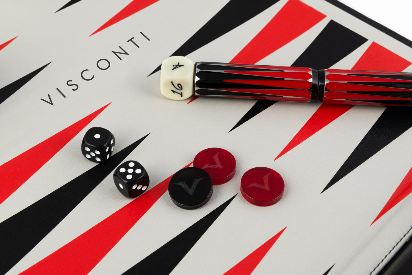 Visconti Backgammon w/Doubling Cube - Fountain Pen