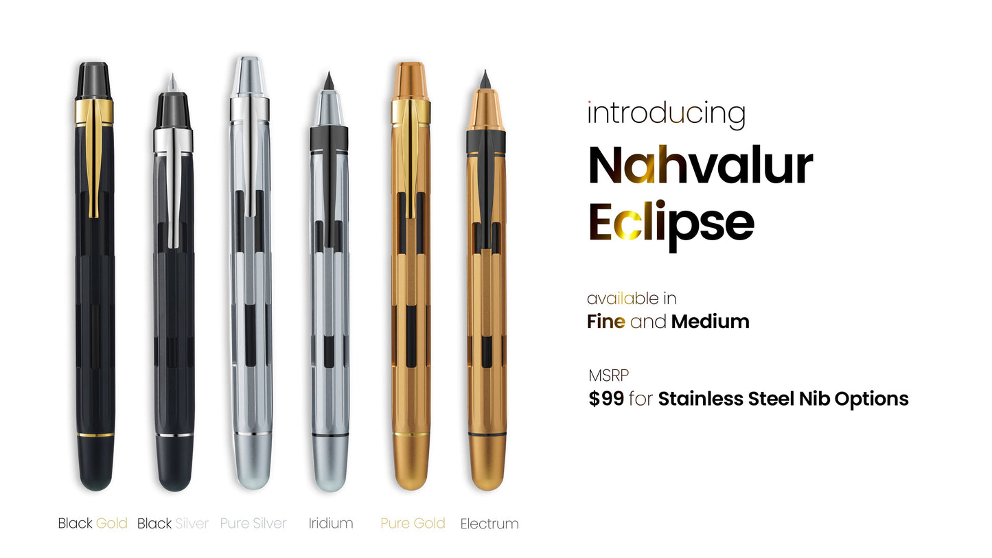Nahvalur Eclipse Iridium - Fountain Pen