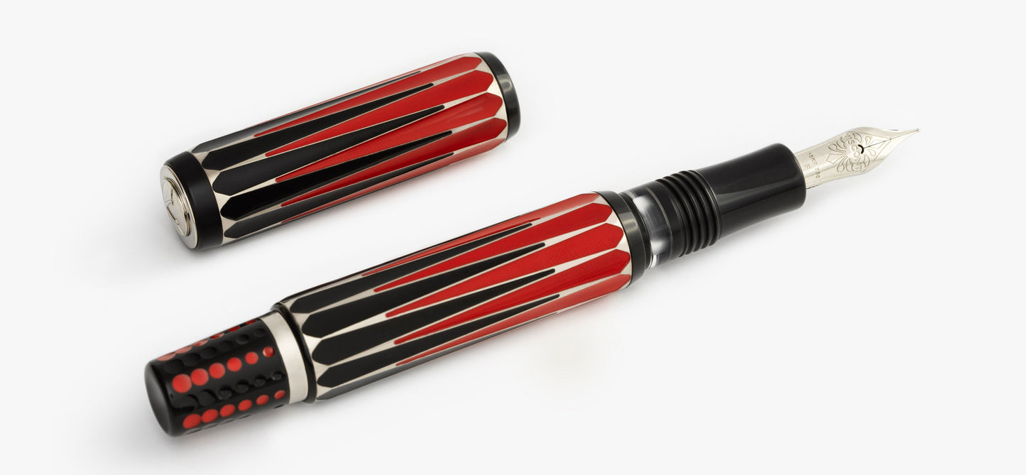 Visconti Backgammon w/Doubling Cube - Fountain Pen