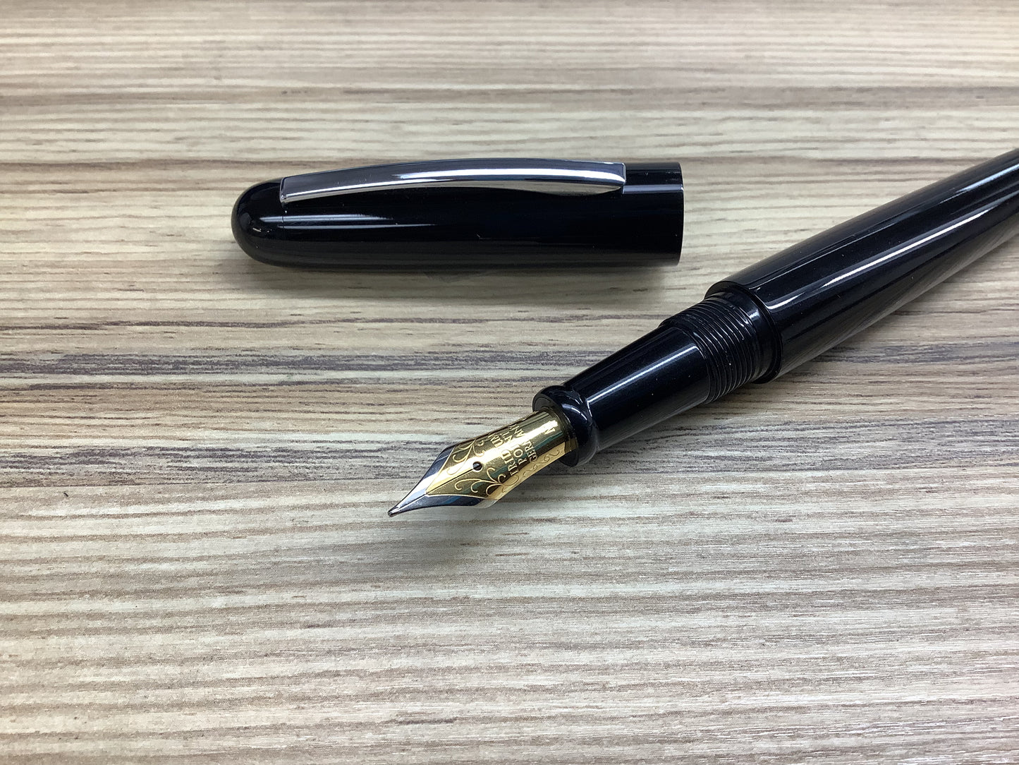 Bexley Imperial International Black Steel Nib - Fountain Pen