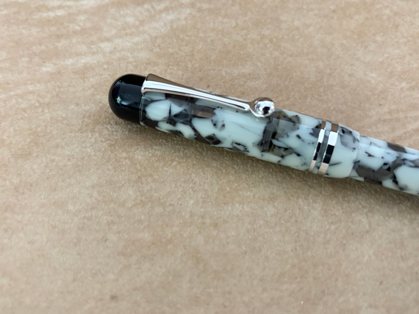 Bexley Admiral Collection Gunsmoke Grey Steel Nib - Fountain Pen