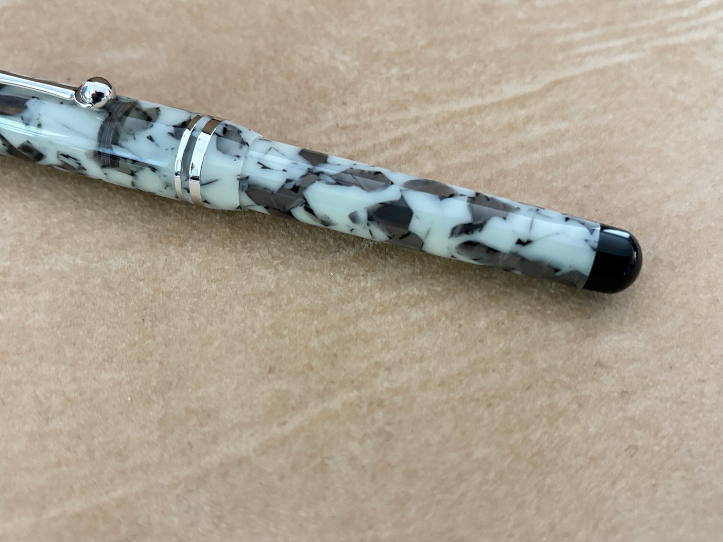 Bexley Admiral Collection Gunsmoke Grey Steel Nib - Fountain Pen