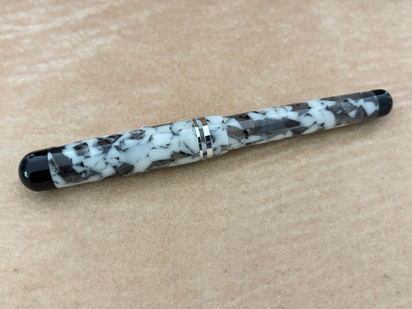 Bexley Admiral Collection Gunsmoke Grey Steel Nib - Fountain Pen