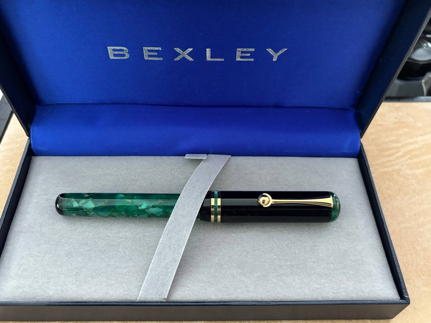 Bexley The Ohio Cities Columbus Green Steel Nib - Fountain Pen