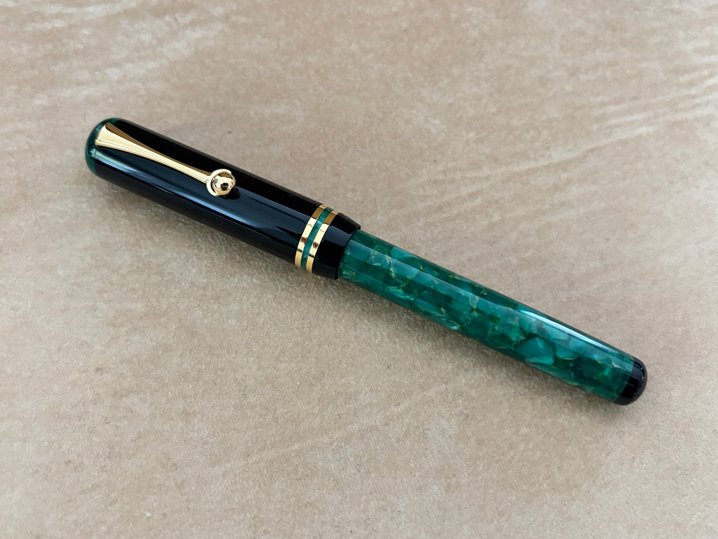 Bexley The Ohio Cities Columbus Green Steel Nib - Fountain Pen