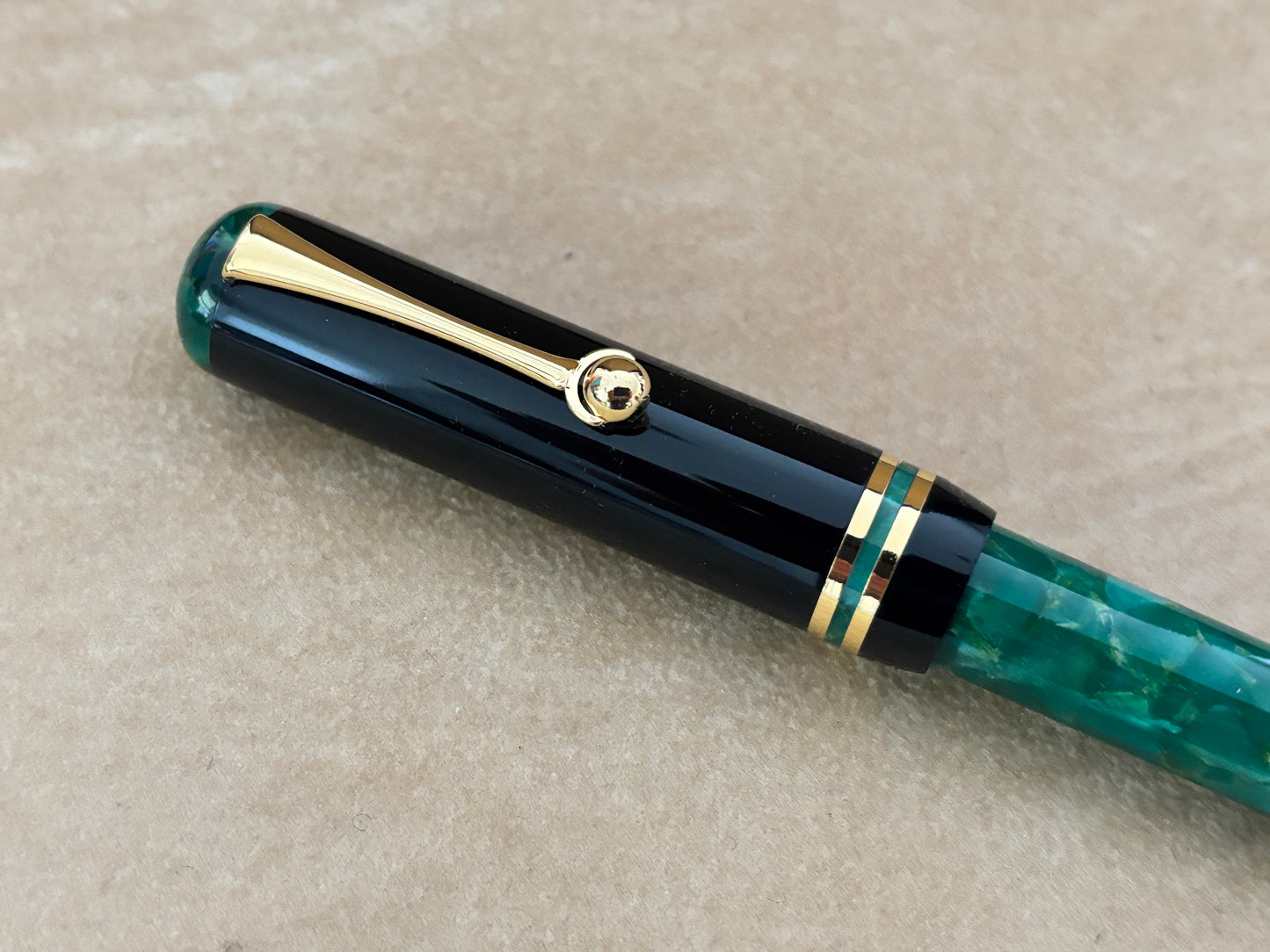 Bexley The Ohio Cities Columbus Green Steel Nib - Fountain Pen