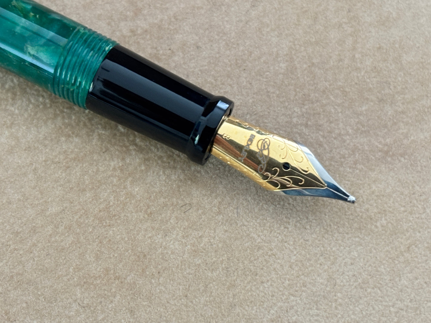 Bexley The Ohio Cities Columbus Green Steel Nib - Fountain Pen
