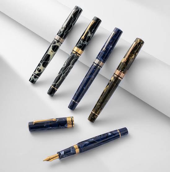 OMAS Paragon Blue Royale Gold