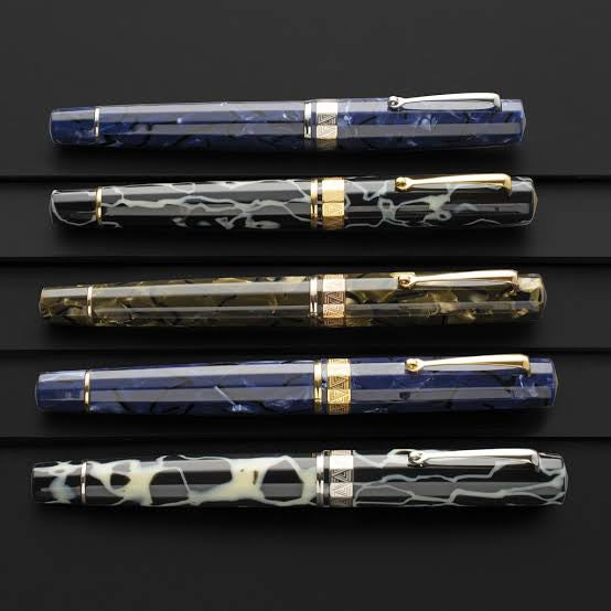 OMAS Paragon Blue Royale Gold