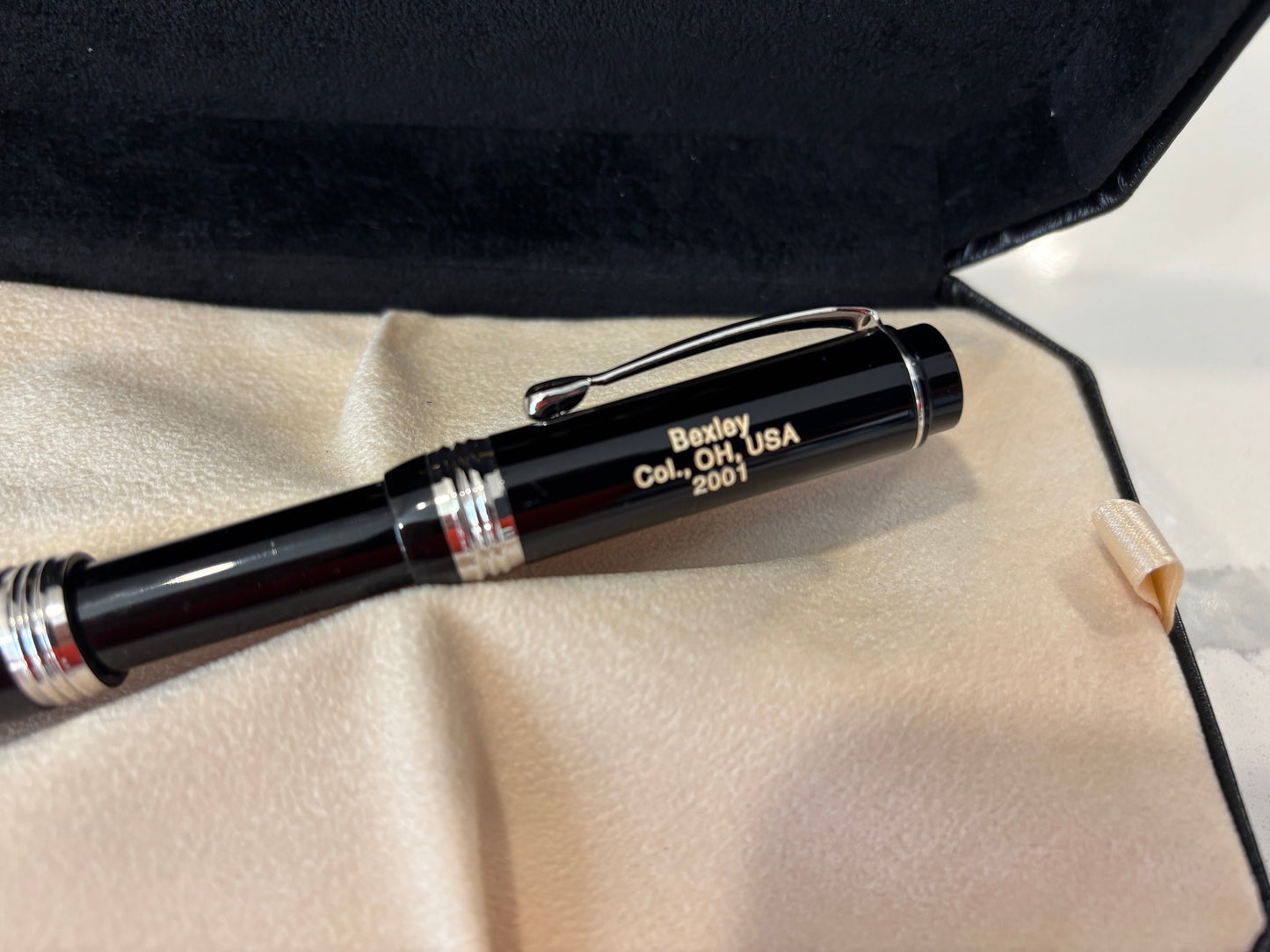 Bexley Sleeve Filler Black Rhodium Trim (Circa 2001) - Fountain Pen