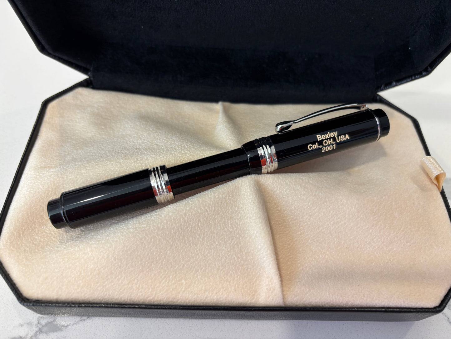 Bexley Sleeve Filler Black Rhodium Trim (Circa 2001) - Fountain Pen