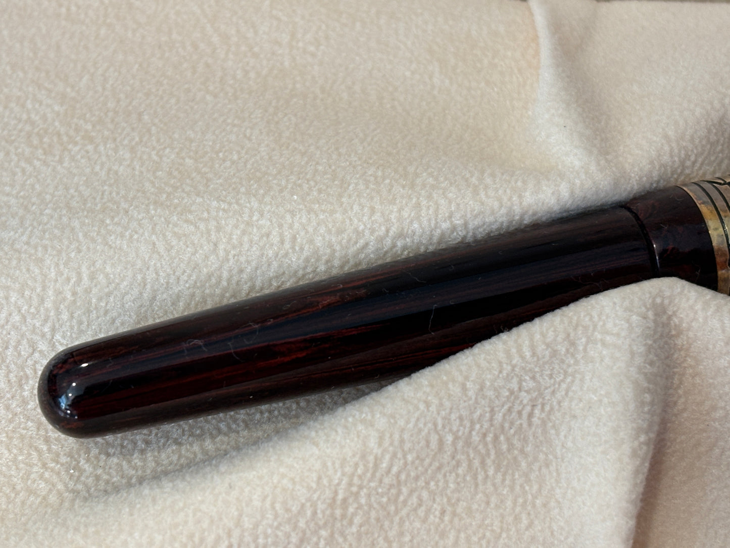 Bexley Stradivarius Hammer Ebonite Rosewood (Circa 2006) - Fountain Pen