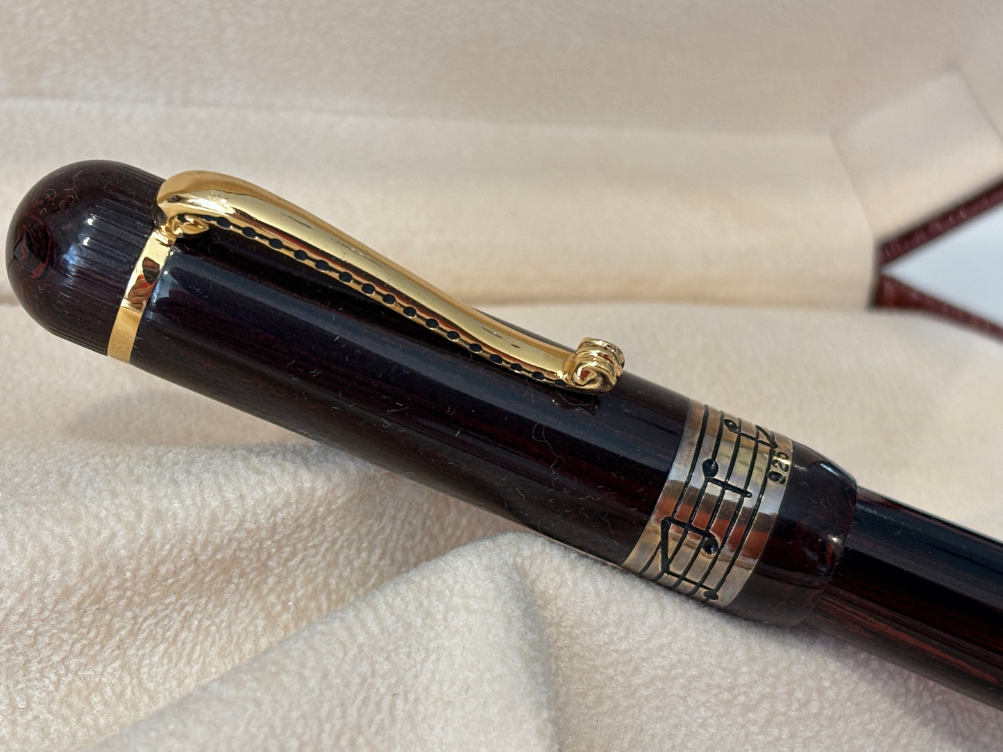 Bexley Stradivarius Hammer Ebonite Rosewood (Circa 2006) - Fountain Pen