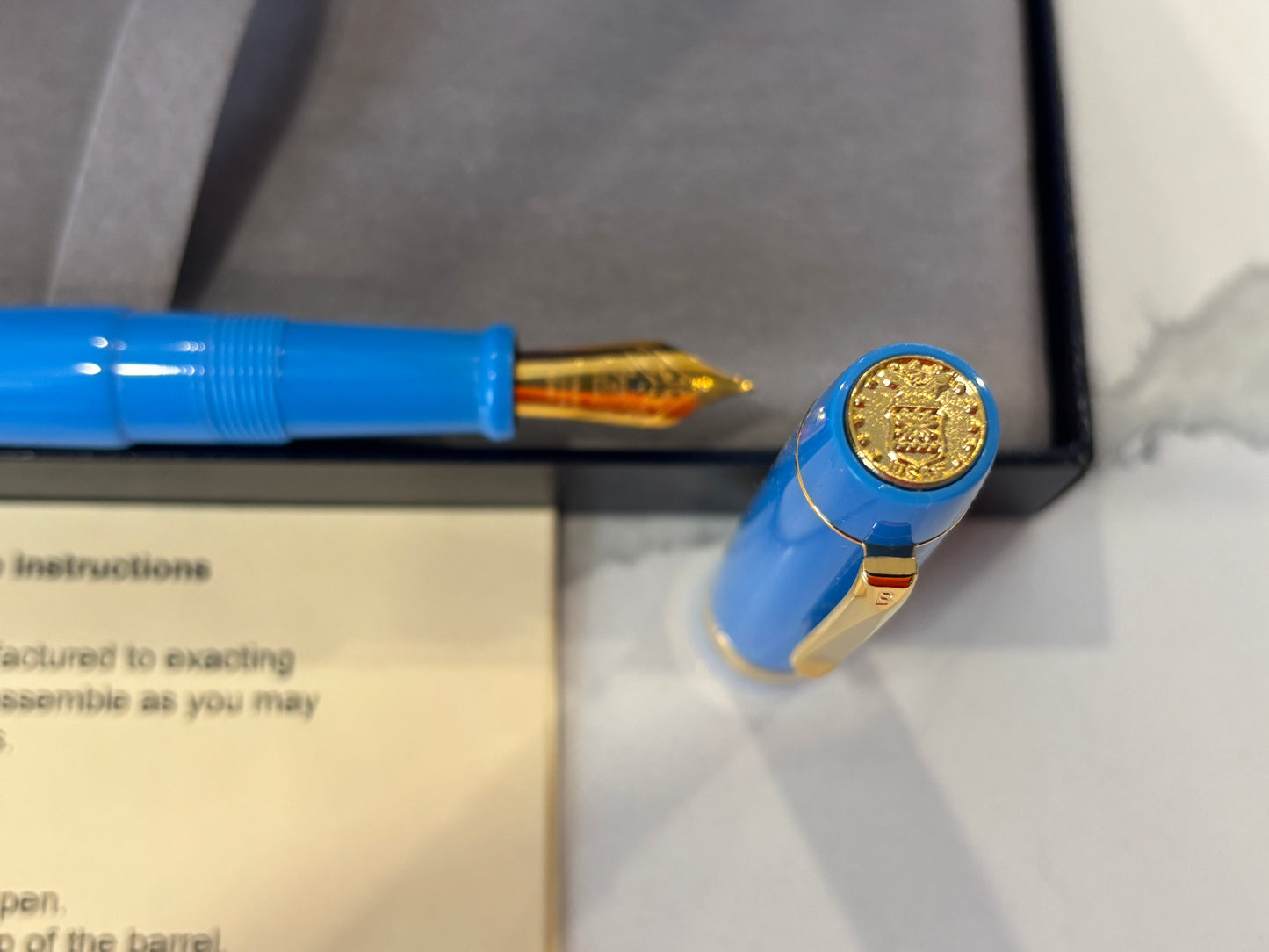 Bexley Armed Services Air Force Blue With Emblem - Fountain Pen