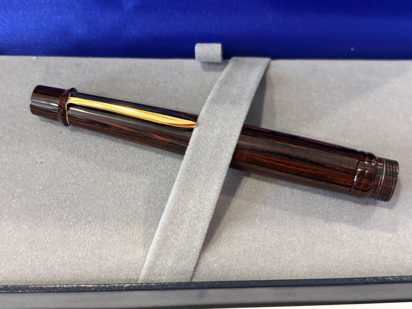 Bexley Tucker Prototype Rosewood Hard Rubber (Circa 2004) - Fountain Pen