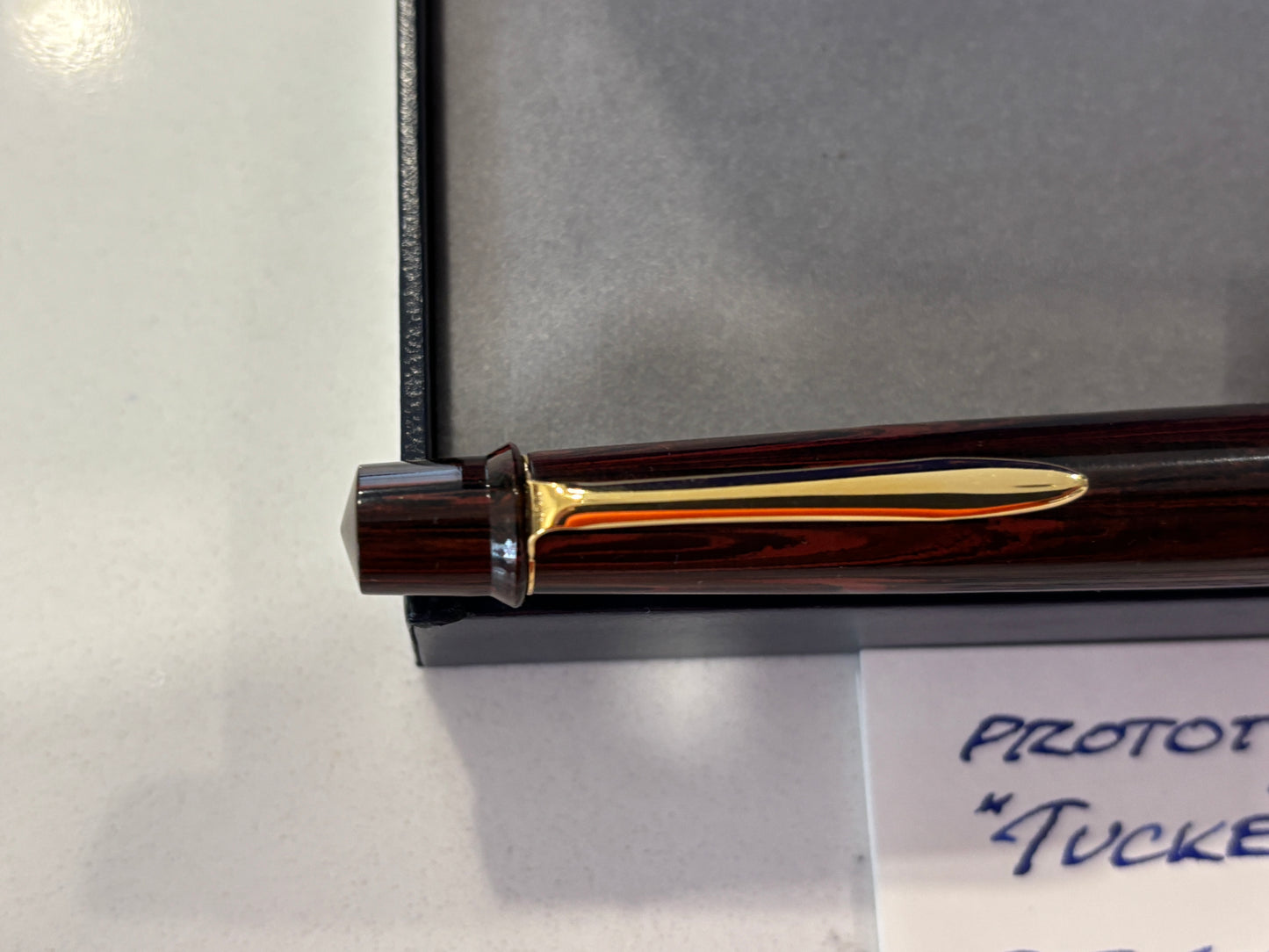 Bexley Tucker Prototype Rosewood Hard Rubber (Circa 2004) - Fountain Pen