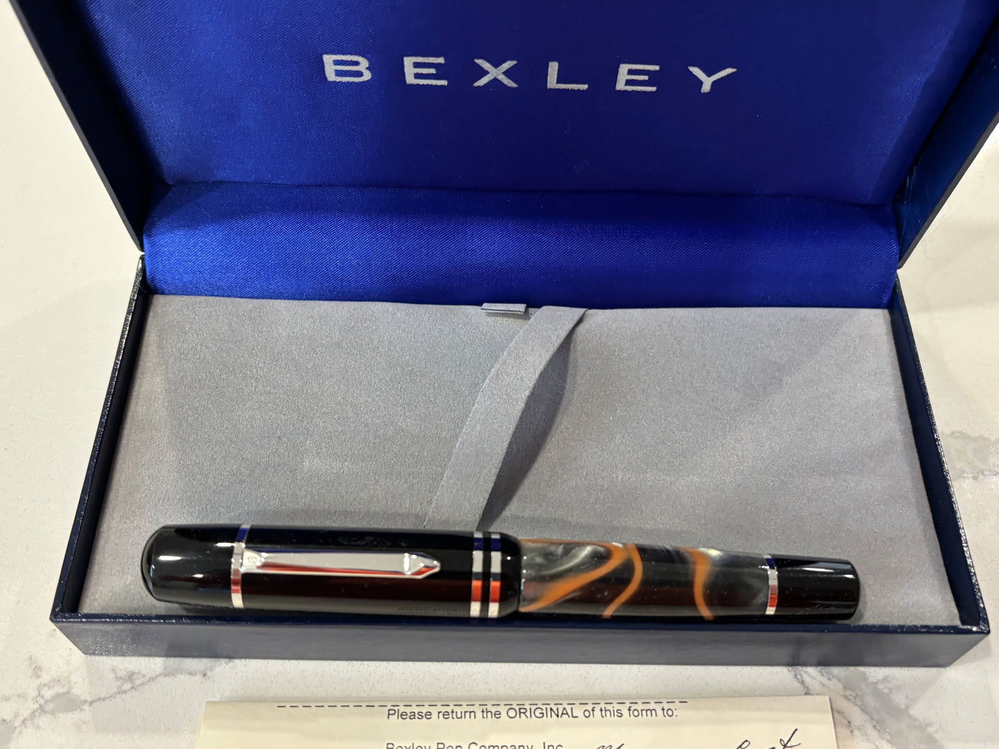 Bexley Magnum Poseidon Custom Onyx (Circa 2014) - Fountain Pen