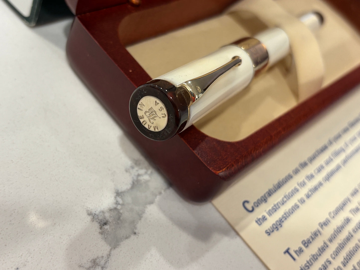 Bexley Deluxe Cream Limited Edition 070/250 (Circa 1994) - Fountain Pen