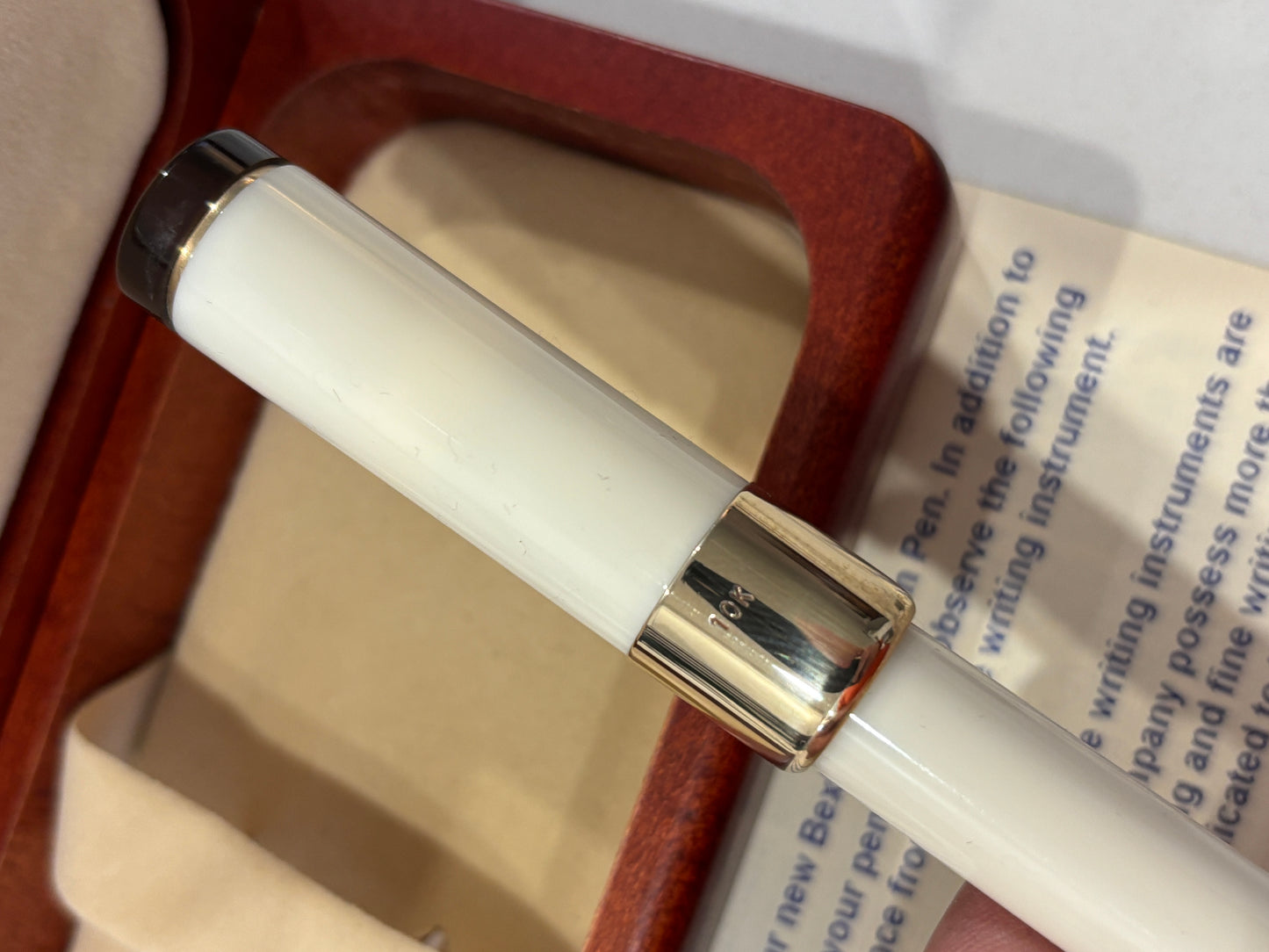 Bexley Deluxe Cream Limited Edition 070/250 (Circa 1994) - Fountain Pen
