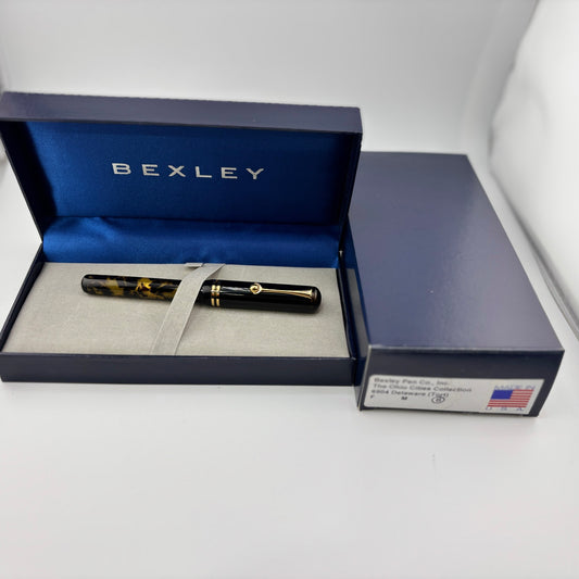 Bexley "The Ohio Cities" Delaware Tortoise - Fountain Pen