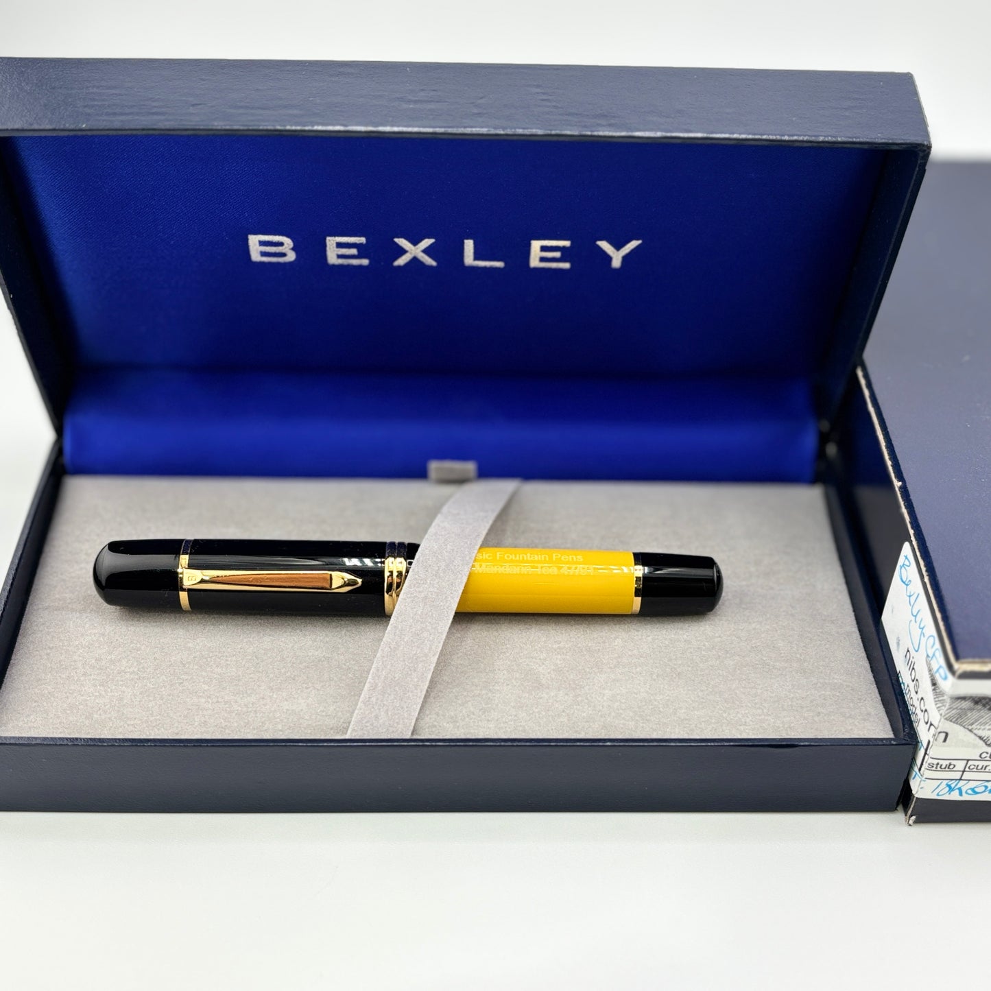 Bexley Poseidon Yellow Mandarin Gold Exclusive Nibs.com (Circa 2008) - Fountain Pen