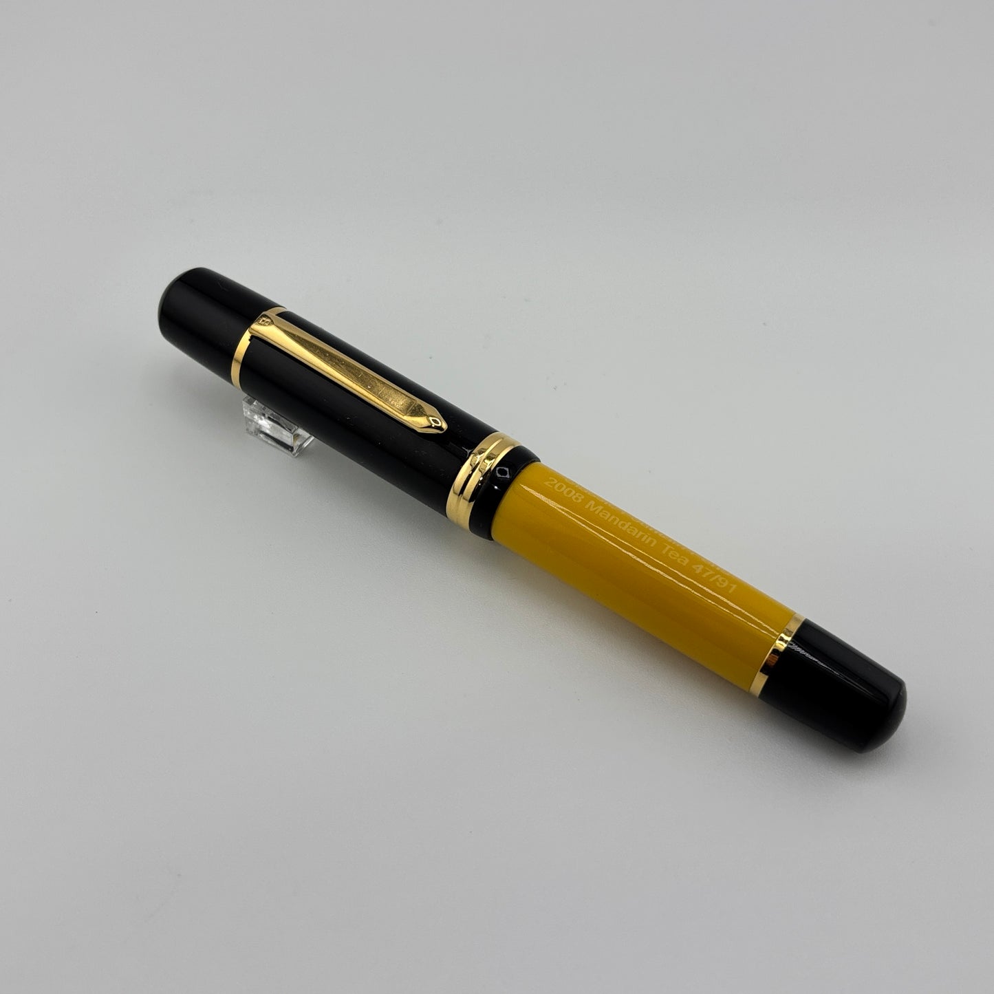 Bexley Poseidon Yellow Mandarin Gold Exclusive Nibs.com (Circa 2008) - Fountain Pen
