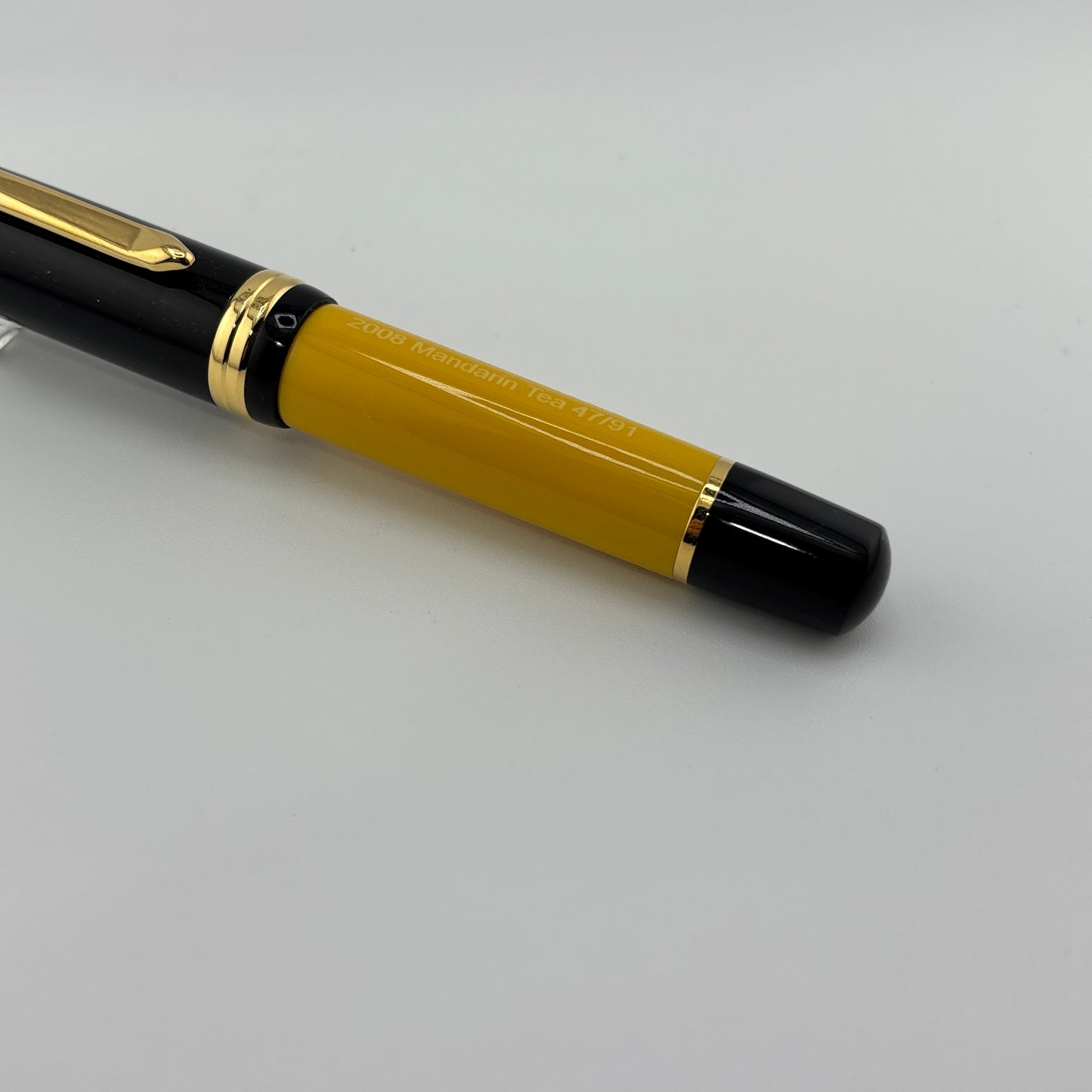 Bexley Poseidon Yellow Mandarin Gold Exclusive Nibs.com (Circa 2008) - Fountain Pen