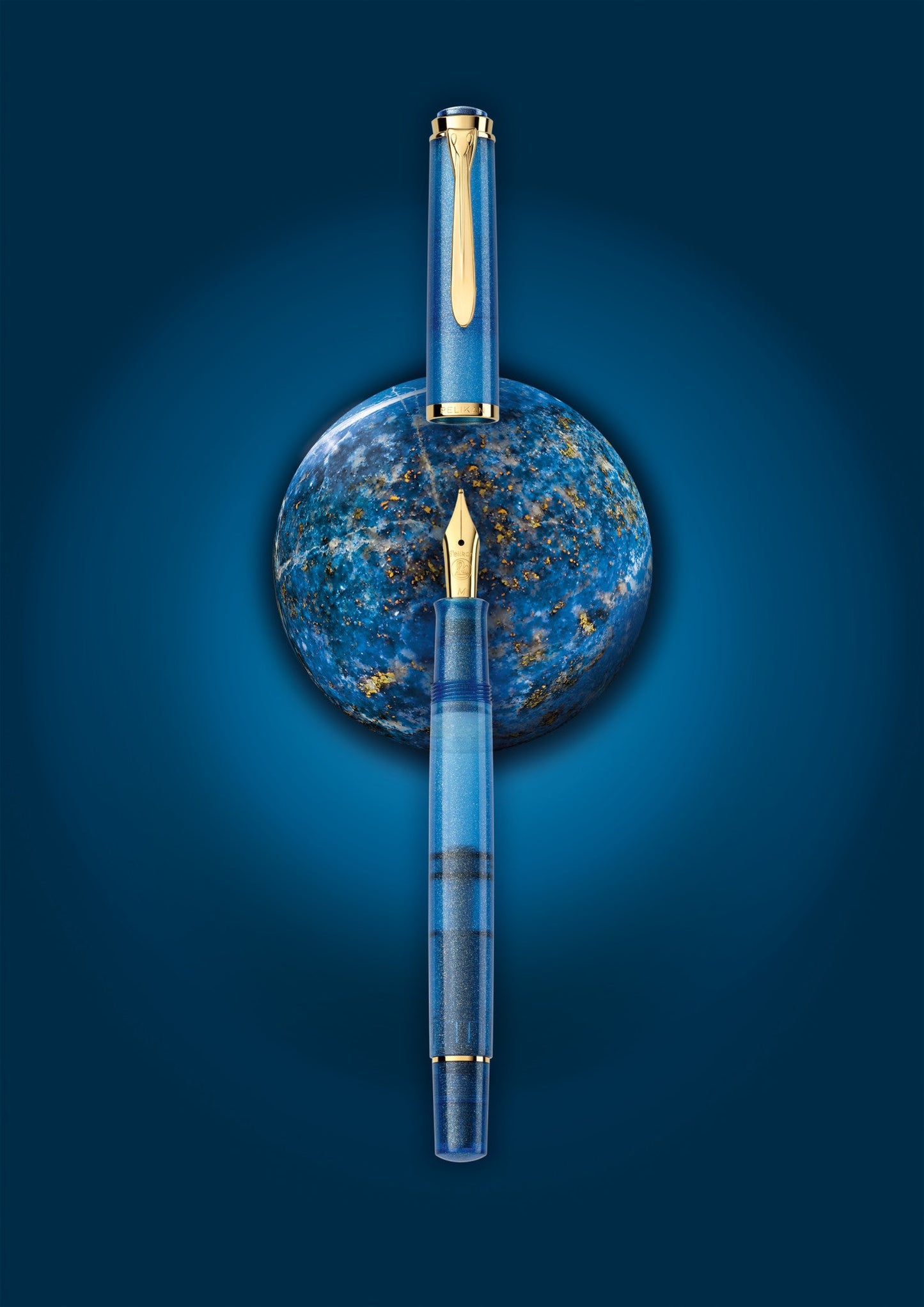 Pelikan M200 Golden Lapis - Fountain Pen