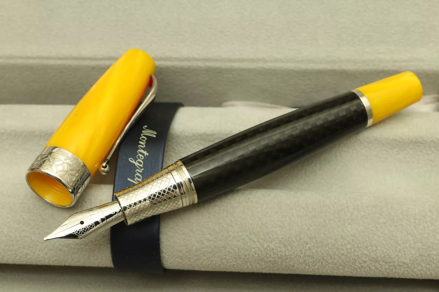 Montegrappa Miya Carbon Yellow