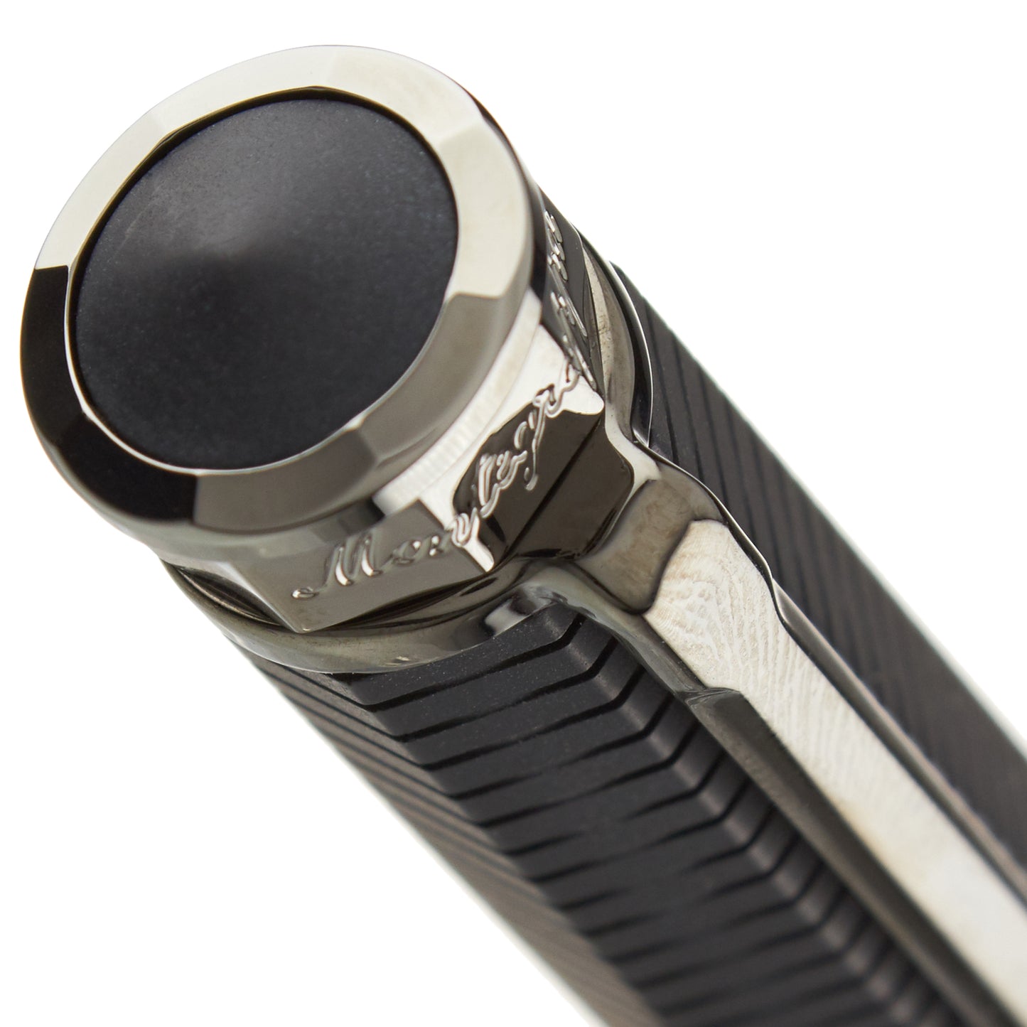 Montegrappa NeroUno Linea Chrome Trim