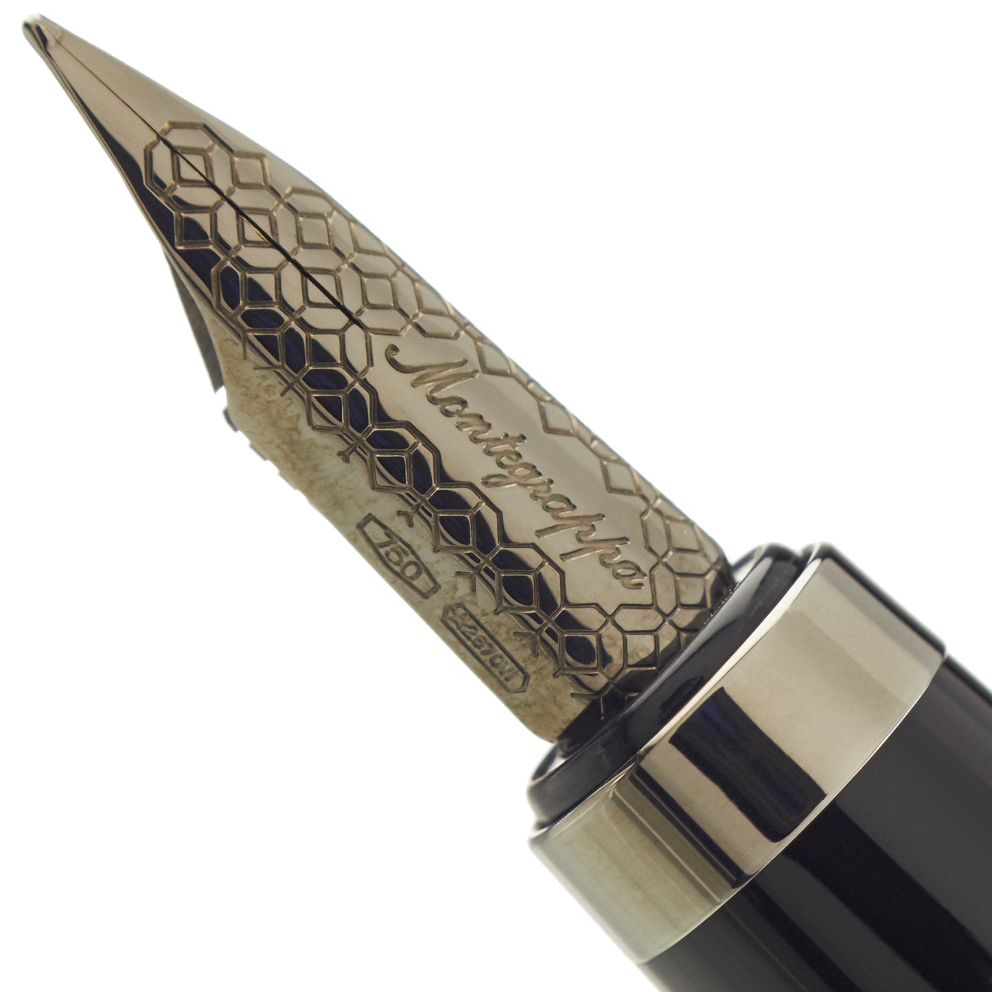 Montegrappa NeroUno Linea Chrome Trim